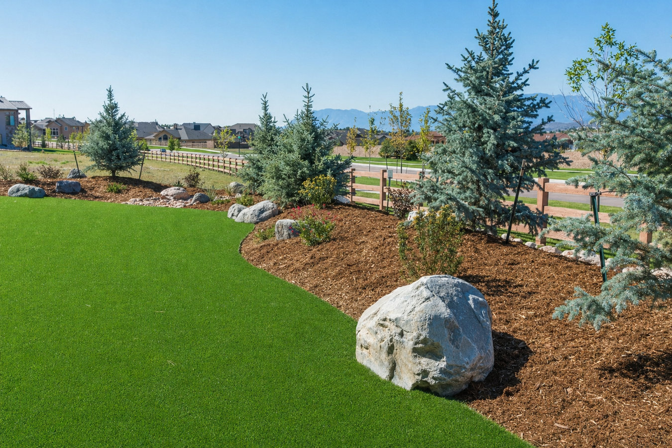 Turf for landscaping
